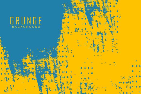 Abstract Blue and Orange Color Grunge: Bold Energy for Modern Design