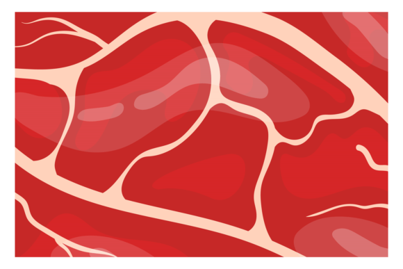 Beef Texture & Marble Meat: A Bold Color Palette
