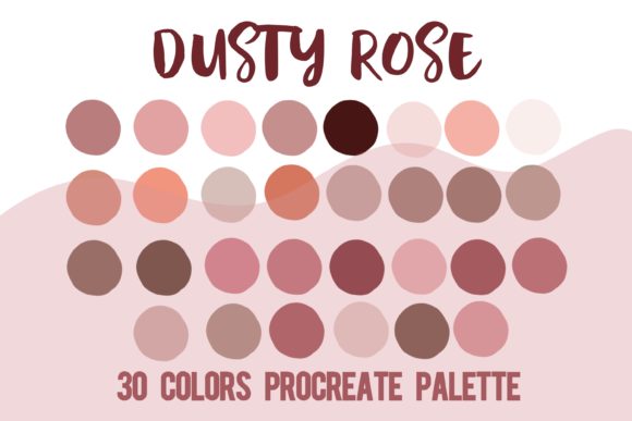 Effortless Warmth: Mastering Procreate with Dusty Rose
