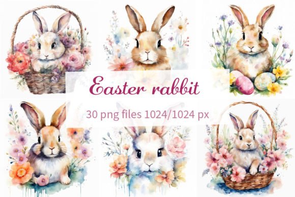 Exploring the Delicate Charm of Easter Rabbit Watercolour