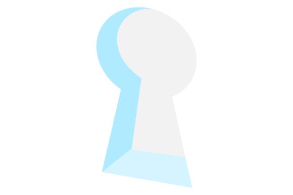 Keyhole Color Icon: The Unlock Symbol for Your Next Project