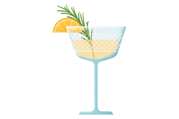 Mocktail Glass: A Textured Creative Font for Modern Branding