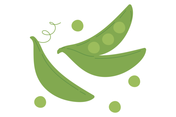 The Versatile Appeal of Green Peas Pod Color Icon